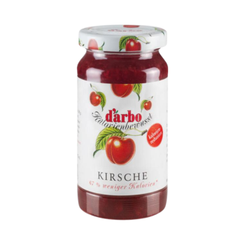 Darbo Kalorienbewusst Kirsche, kalorienreduzierte Konfitüre, 220 Gramm